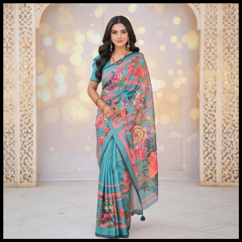 গ্লসি সিল্ক - সি গ্রিন